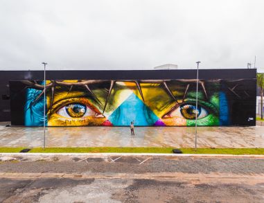 Arte que transforma: Eduardo Kobra e o mural 'Jesus'