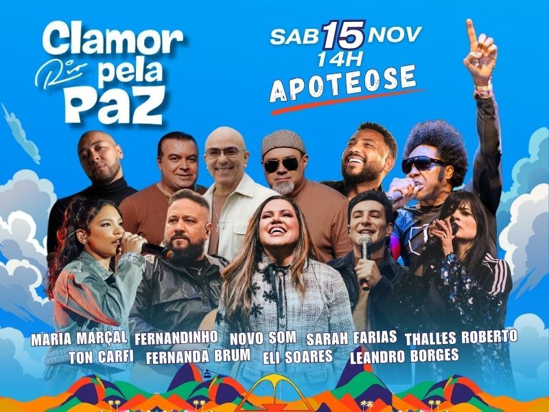 Clamor pela Paz: um dos maiores encontros gospel do Brasil está de volta