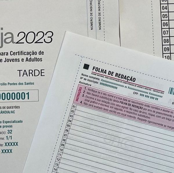 Provas do Encceja PPL serão aplicadas hoje e amanhã em todo o país