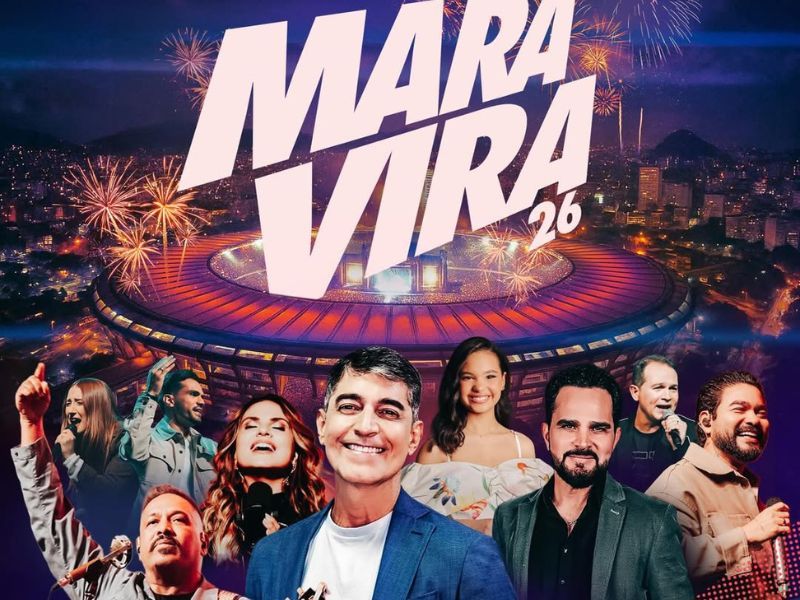 ​​​​​​​Ingressos esgotados para o MaraVira Rio; virada cristã vai reunir 50 mil pessoas no Maracanã