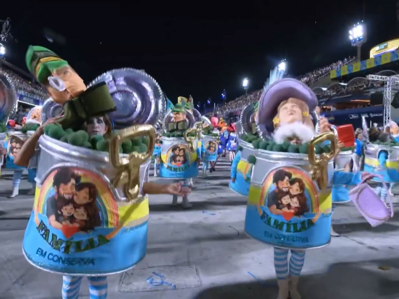 Escola de Samba que fez homenagem a Lula recebe críticas por ofensa à fé cristã